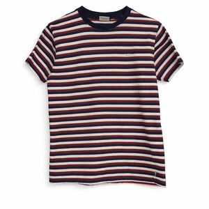 Vans Off The Wall Striped Crew Neck T-Shirt | Men’s Medium